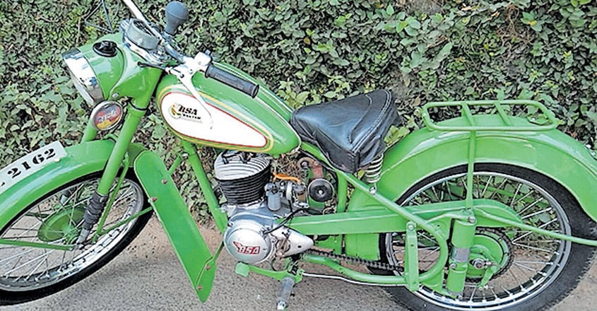 A Thrissur lad's love for vintage wheels A Thrissur lad's love for vintage wheels