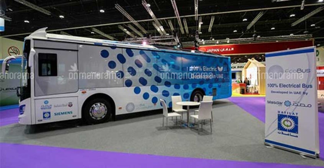 UAE's first fully electric bus service launched in Abu Dhabi