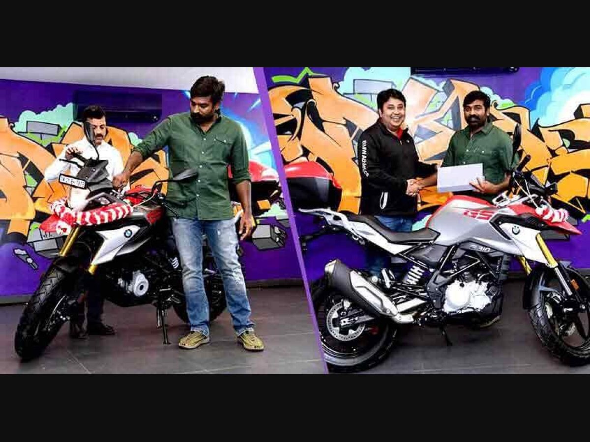 Makkal Selvan Vijay Sethupathi Gets A Bmw Adventure Bike Fast Track Autos English Manorama