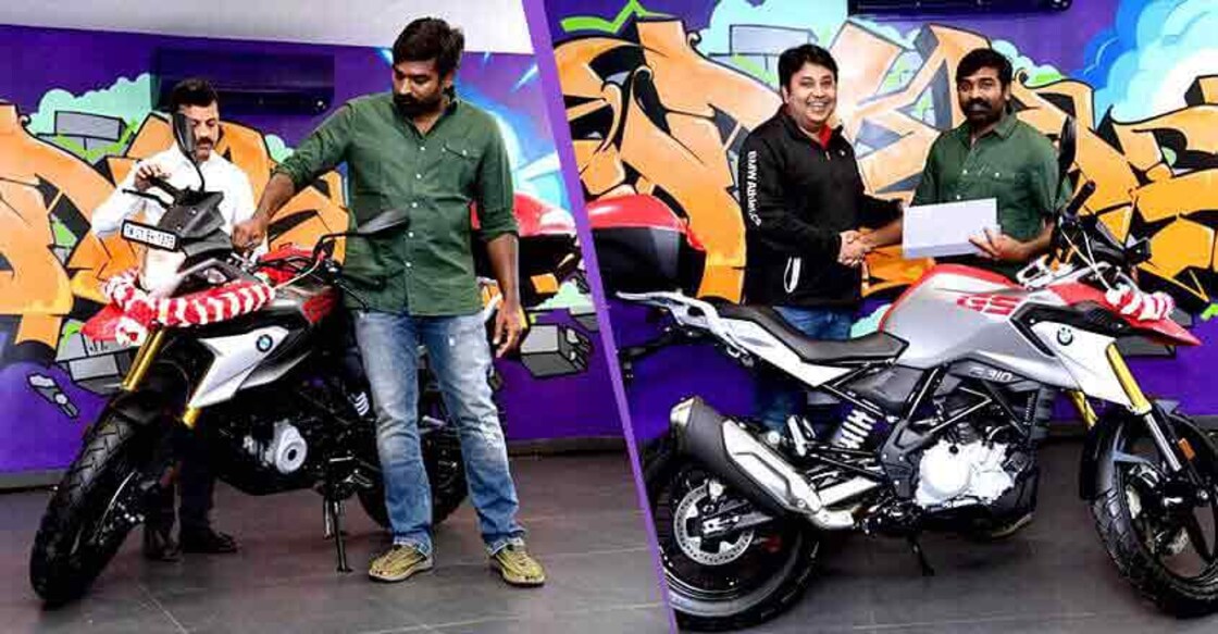 Makkal Selvan Vijay Sethupathi gets himself a BMW adventure bike