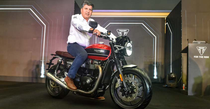 Triumph launches Speed Twin at Rs 9.46 lakh Triumph launches Speed Twin at Rs 9.46 lakh