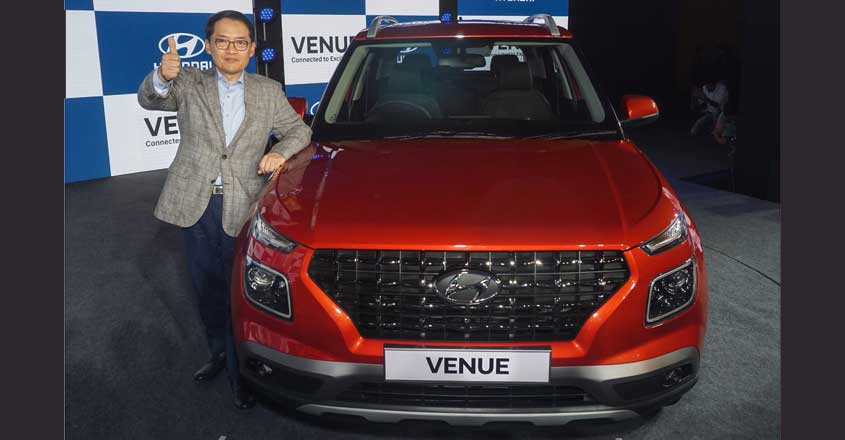 Hyundai revs up competition in compact SUV segment with 'Venue' Hyundai revs up competition in compact SUV segment with 'Venue'