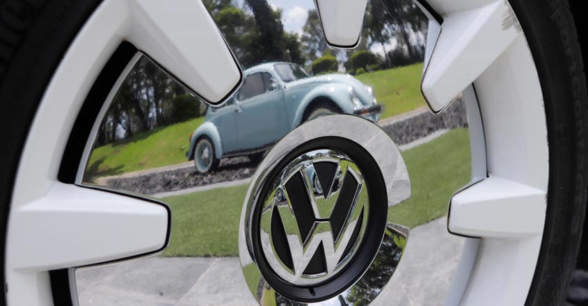 Last Volkswagen Beetle drives into the sunset Last Volkswagen Beetle drives into the sunset