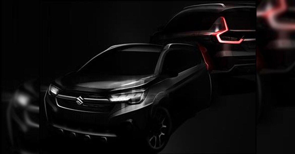 Maruti Suzuki releases sketch of upcoming MPV XL6