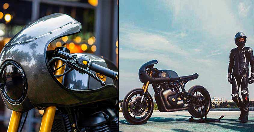 Vigilante: Enfield gets a royal modification for its Continental GT 650 Vigilante: Enfield gets a royal modification for its Continental GT 650