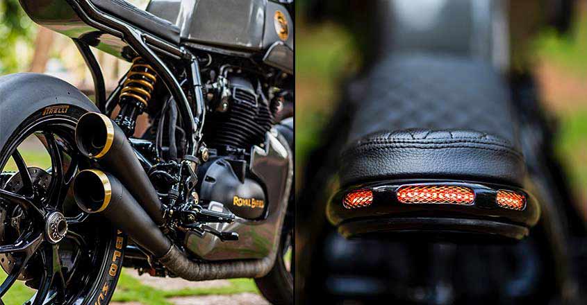 Vigilante: Enfield gets a royal modification for its Continental GT 650 Vigilante: Enfield gets a royal modification for its Continental GT 650