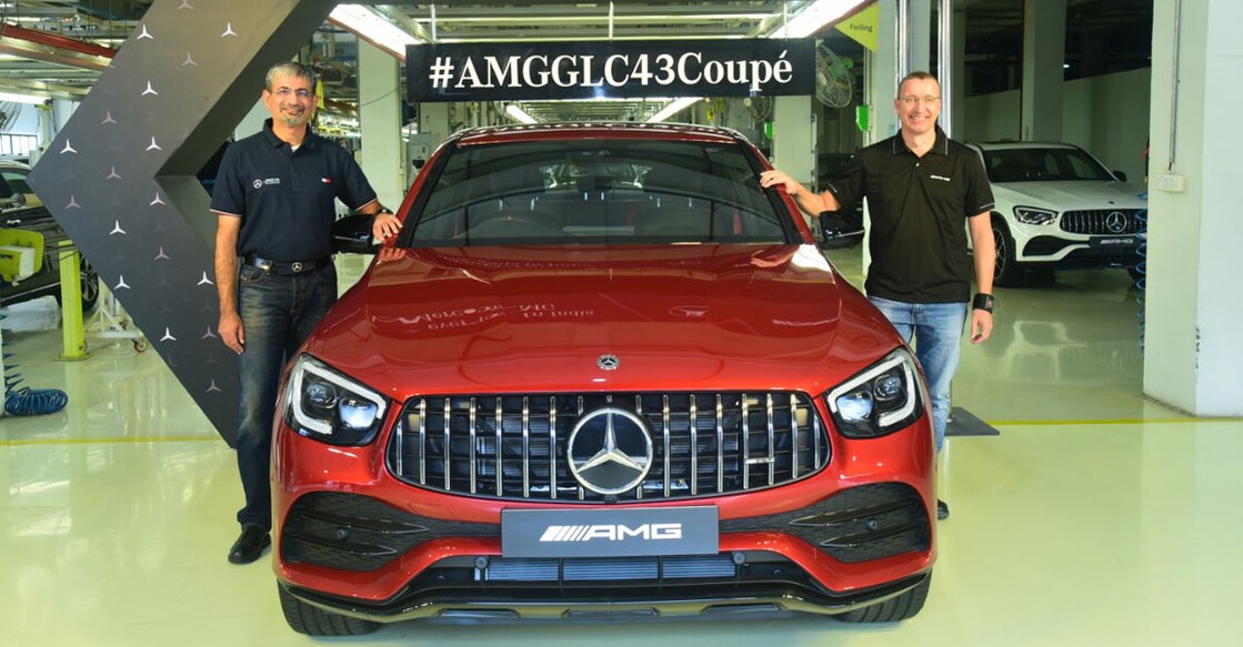 Mercedes-Benz rolls out first locally made AMG GLC 43 Coupe in India