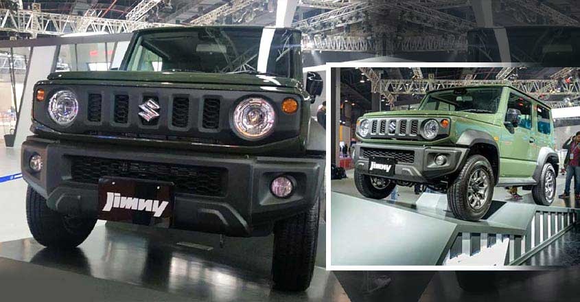 Maruti's off-road vehicle Suzuki Jimny at Auto Expo 2020 | Video Maruti's off-road vehicle Suzuki Jimny at Auto Expo 2020 | Video