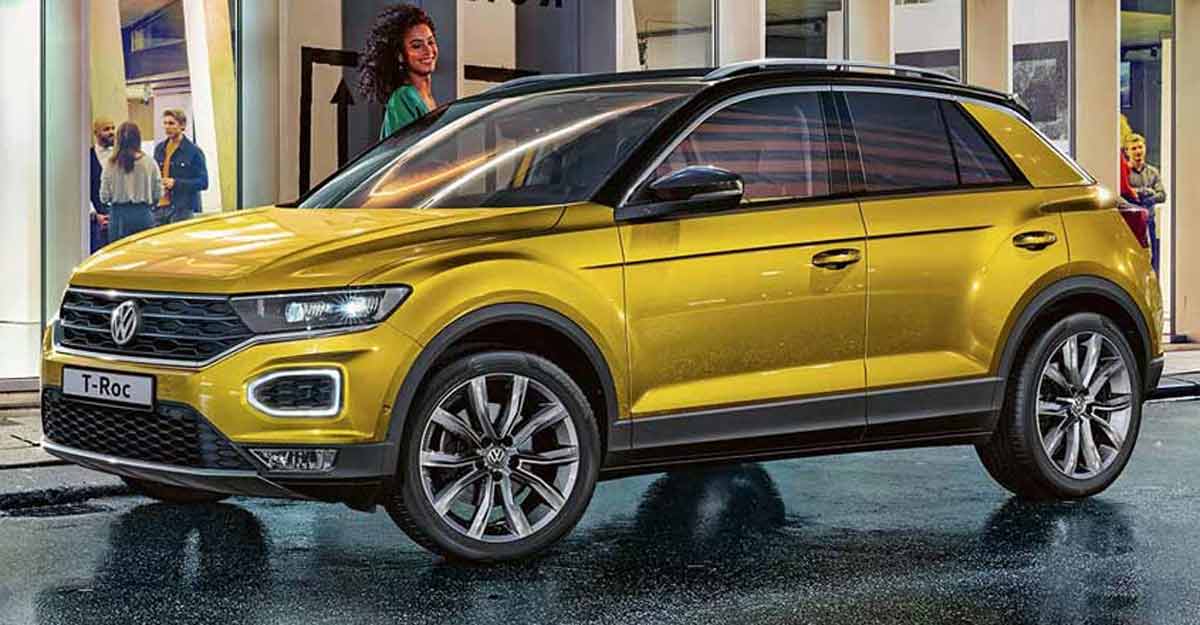 The new Volkswagen T-Roc SUV priced at Rs 19.99 lakh in India | Fast ...