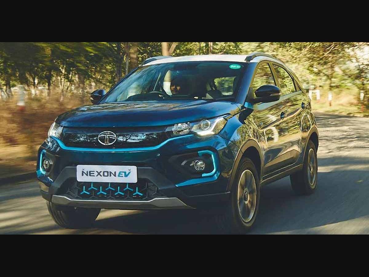Tata Nexon EV test drive compact size good range Fast Track