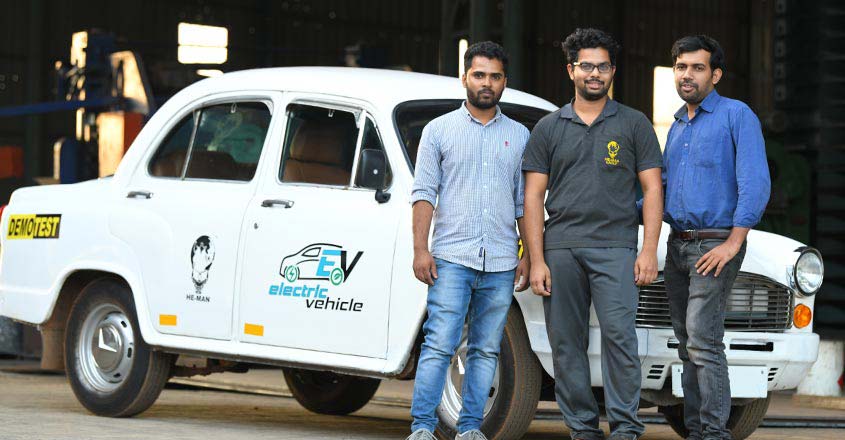 This electric Ambassador runs 100 km in a single charge, costs Re1 per km This electric Ambassador runs 100 km in a single charge, costs Re1 per km