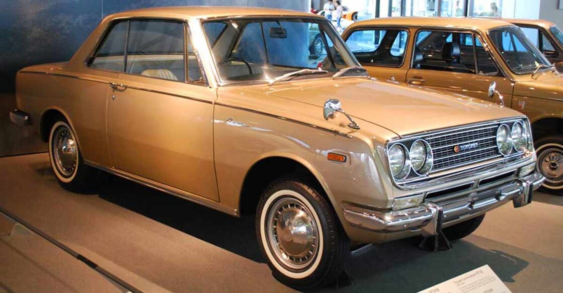 This corona was just a Toyota a few decades ago!