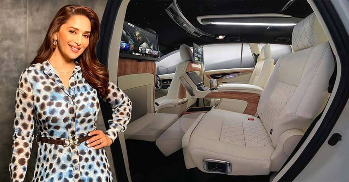 Madhuri Dixit's custom Innova Crysta trumps even Benz in luxury quotient