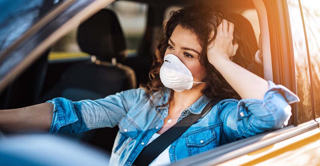 How airflow inside car may affect COVID-19 transmission risk?