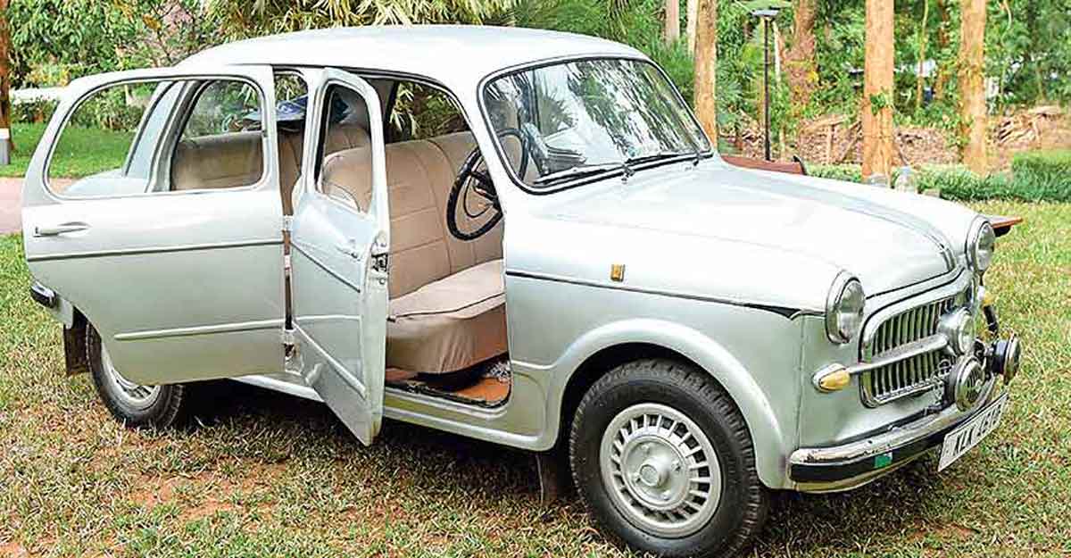 Fiat Millecento, the oldie of Kottayam that has run 6.43 lakh km Fiat Millecento, the oldie of Kottayam that has run 6.43 lakh km