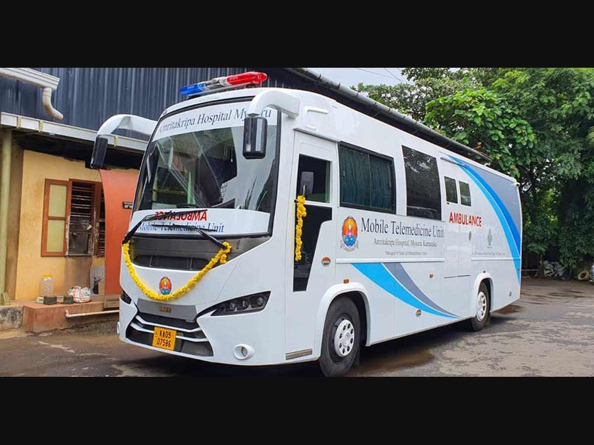 A Solar Powered Mobile Multi Speciality Hospital Made In Kothamangalam Fast Track English Manorama