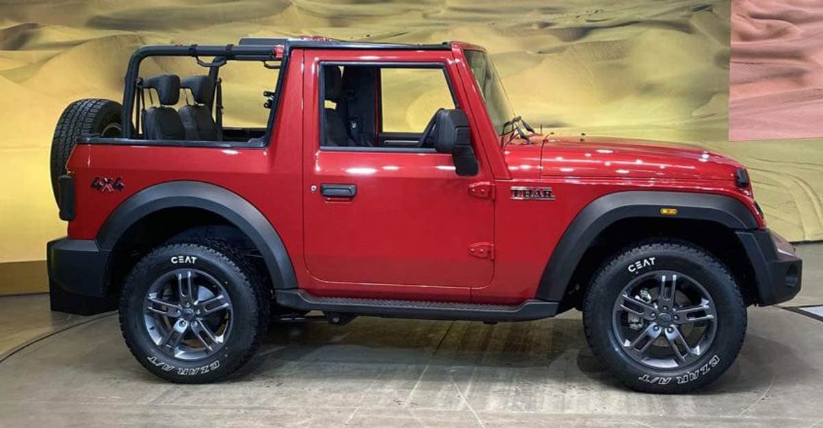 Mahindra unveils all new Thar, launch on October 2 | Video Mahindra unveils all new Thar, launch on October 2 | Video