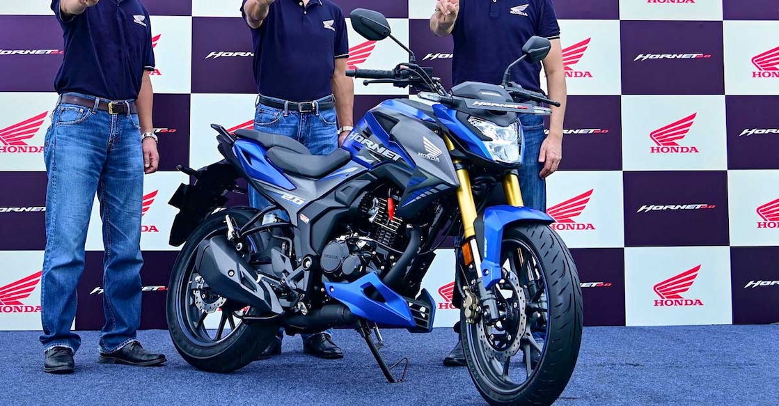 Honda forays into 180-200cc bike segment in India with Hornet 2.0