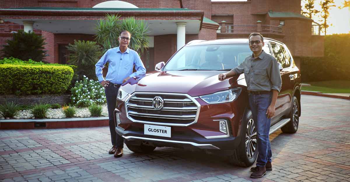 MG Motor India unveils premium SUV Gloster MG Motor India unveils premium SUV Gloster