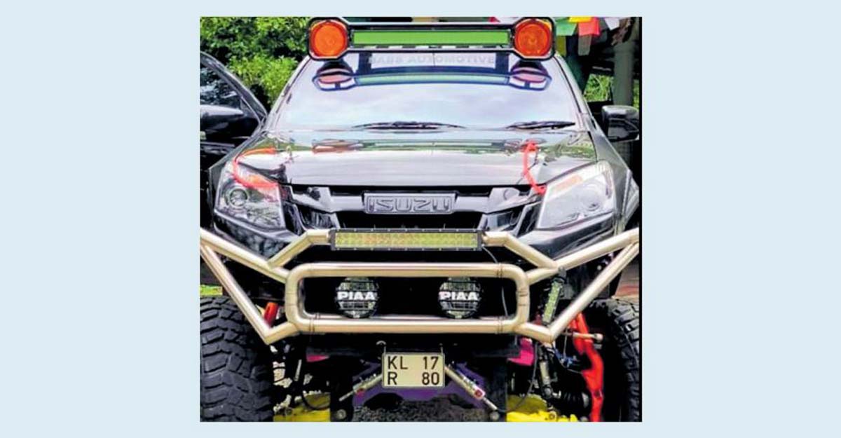 Over 20 modifications, registration of 'Chekuthan' car cancelled