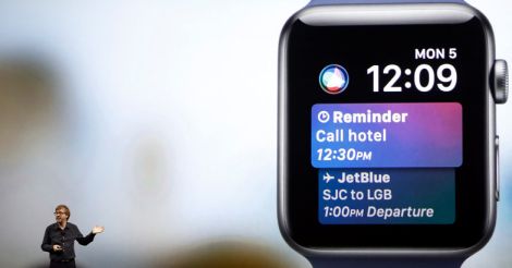 Apple debuts HomePod speaker to bring Siri into the living room