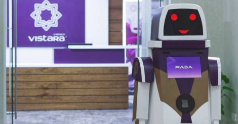 Meet 'RADA,' Vistara's robot to assist customers at airports