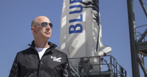 Bezos aims Blue Origin commercial flight next year