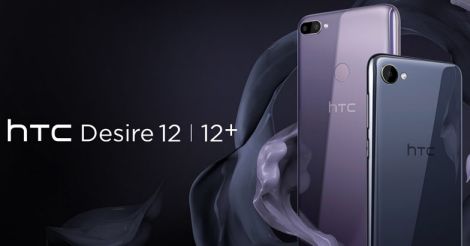 HTC Desire 12, 12+ launched in India