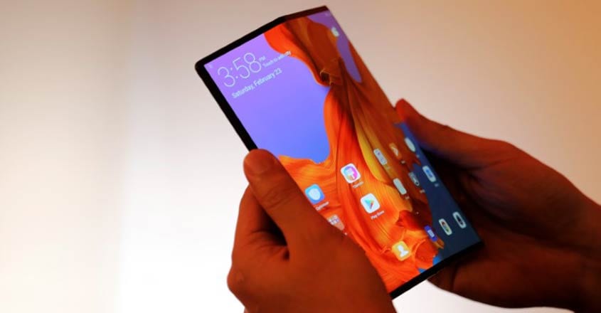 Huawei Unveils Mate X Fastest G Foldable Phone Smartphone Technology Onmanorama