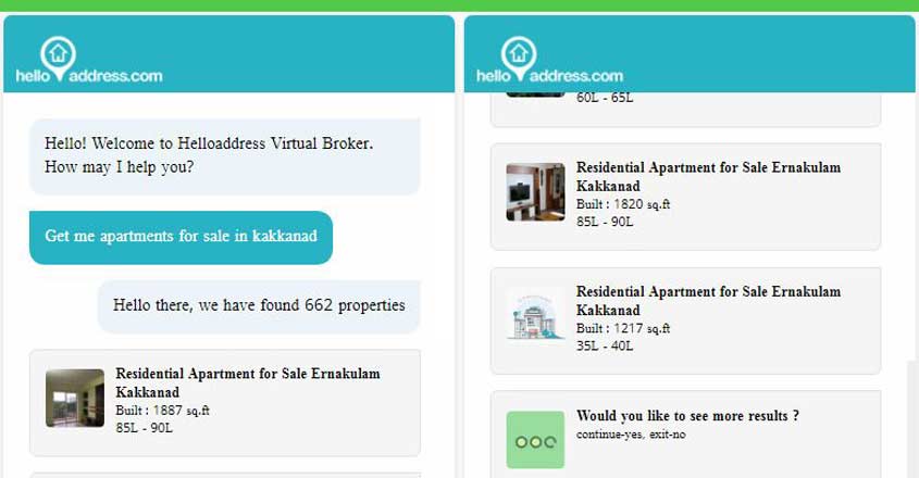 House hunting made easy: Helloaddress.com launches chatbot House hunting made easy: Helloaddress.com launches chatbot