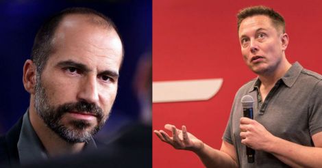 Scribe's tweet sparks Uber, Tesla fight over flying cars and hyperloops