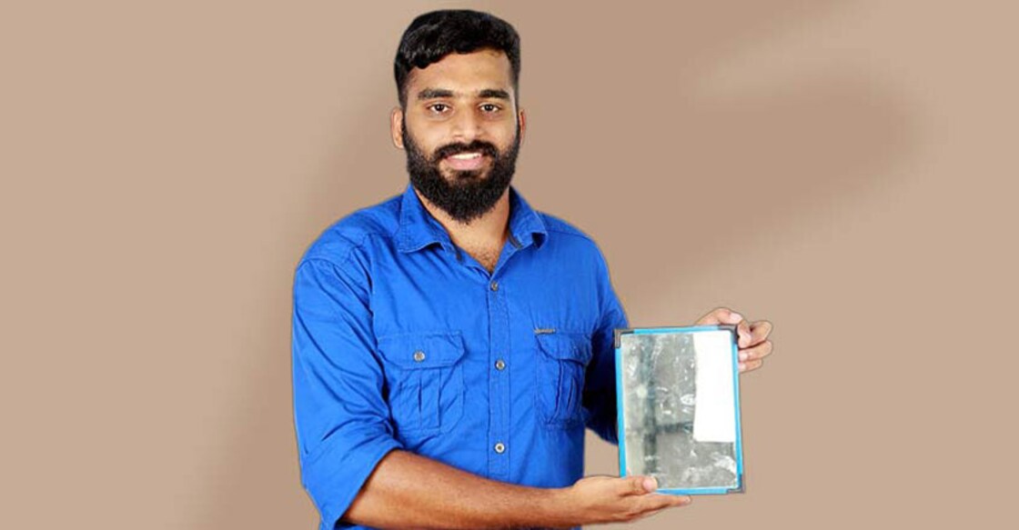 This student's determination is reflected in his business success