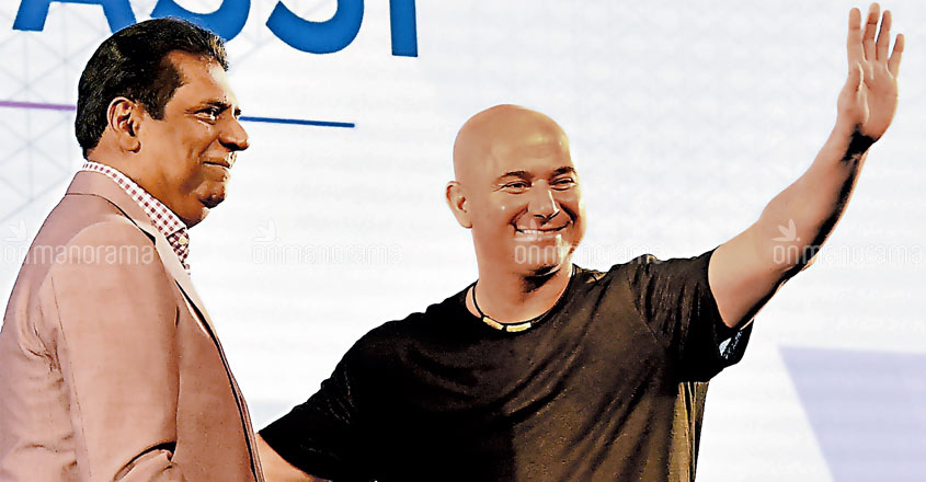 Tennis legend Agassi, humanoid robot Sophia star attractions at IAA meet Tennis legend Agassi, humanoid robot Sophia star attractions at IAA meet