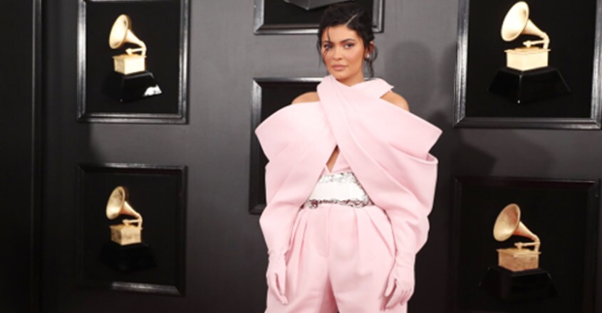 Kylie Kylie Jenner at Grammy. Reuters