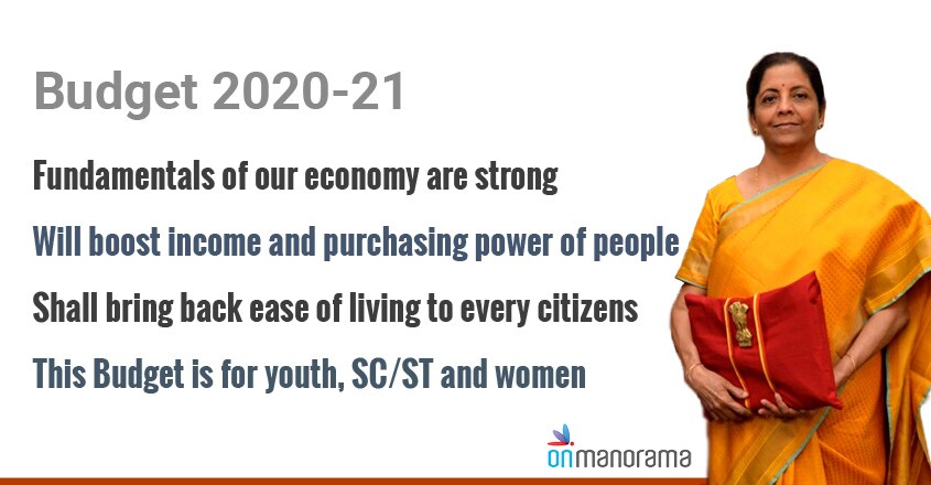 Union Budget 2020-21 Union Budget 2020-21