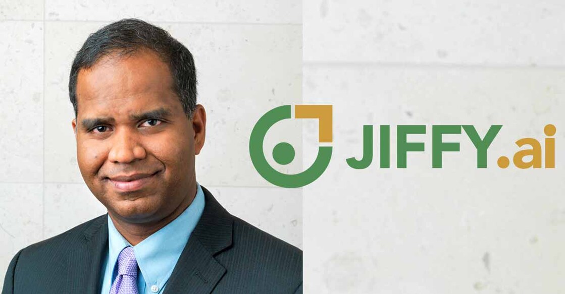  Babu Sivadasan, CEO and co-founder of JIFFY.ai