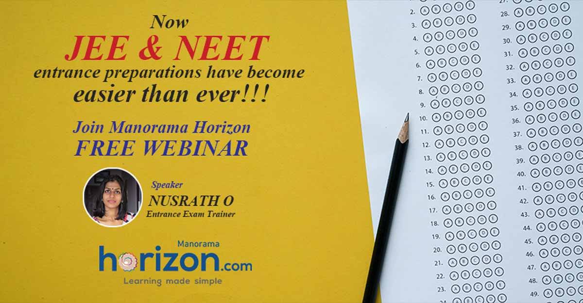 Manorama Horizon launches free webinar for JEE and NEET entrance preparations