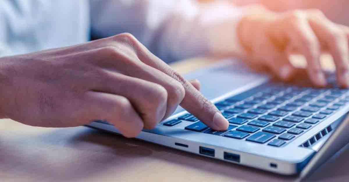 Student with a Laptop