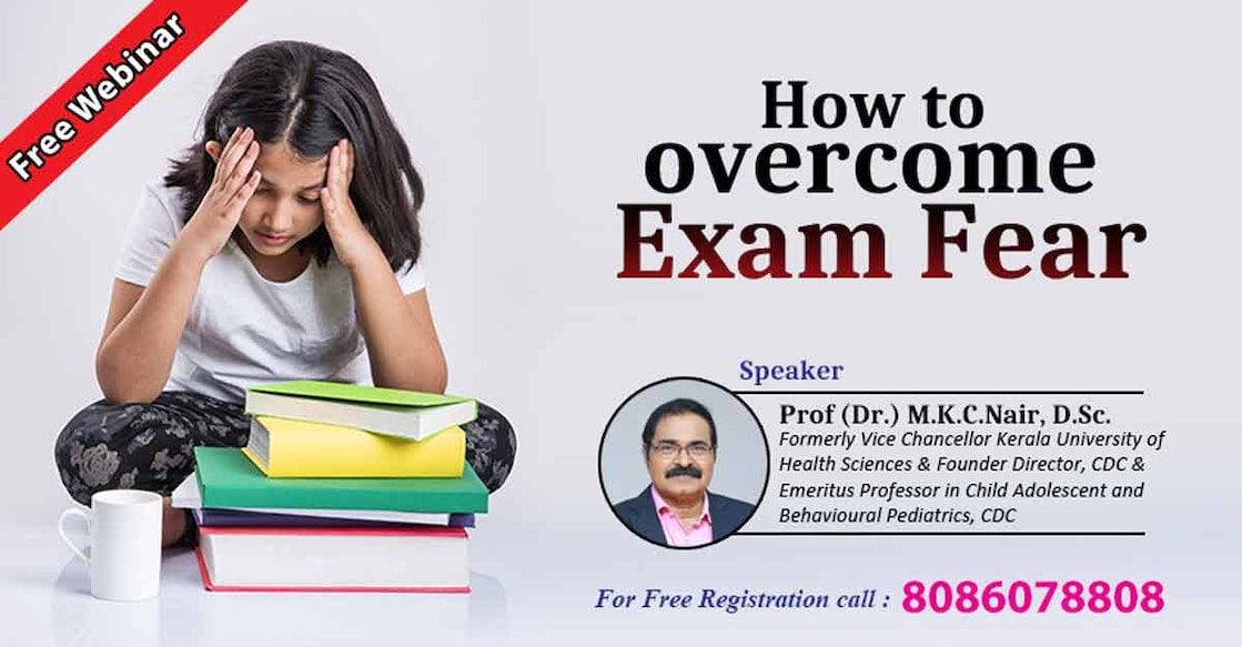 Manorama Horizon Free Webinar for students to deal with exam stress