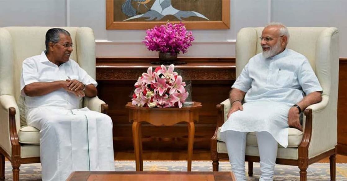 Pinarayi Vijayan, Narendra Modi Pinarayi Vijayan, Narendra Modi
