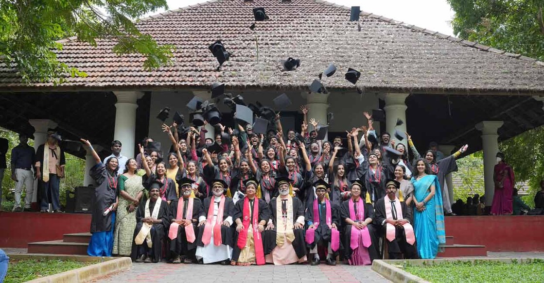 Scene from the graduation: Special Arrangement