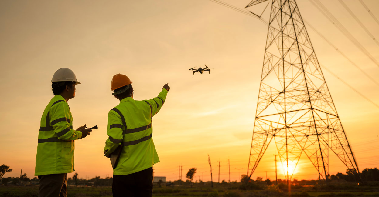 Drones could be used in national security by stealthily observing the enemy country and collecting intelligence information: Shutterstock/Somchai_Stock