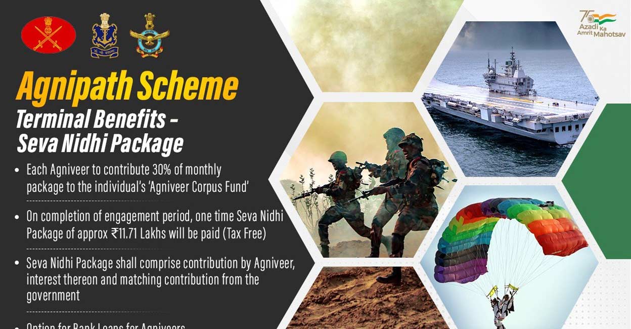 The scheme is called Agnipath and the youth selected under this scheme will be known as Agniveers: IANS
