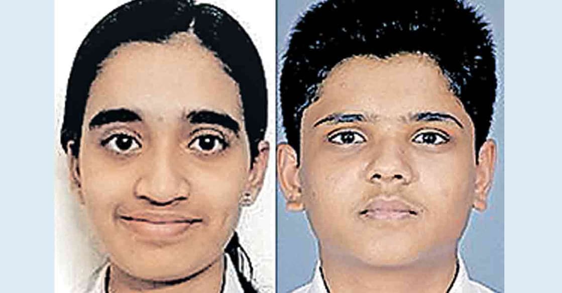 ISC Class 12 results: Shivani, Adhish of Christ Nagar School toppers in Kerala Shivani Prabhu and Adhish Joseph Shin