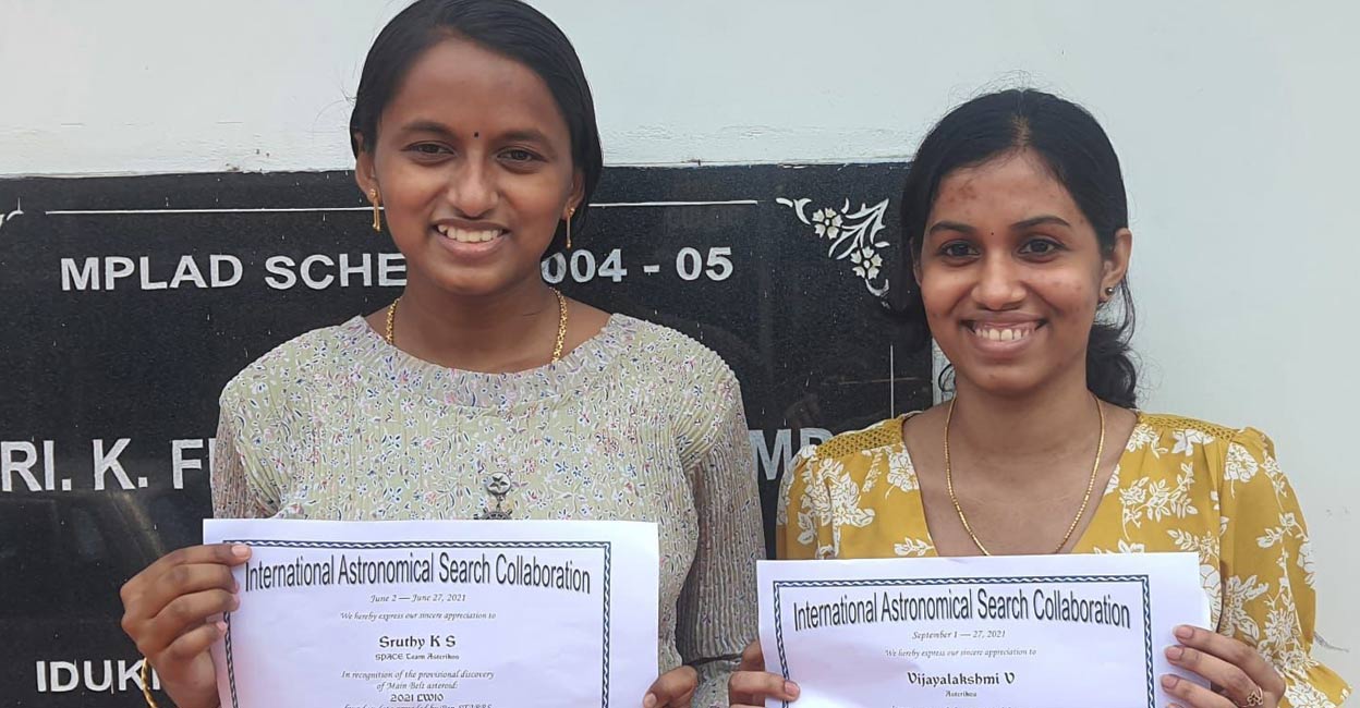 KS Shruthi and Vijayalakshmi were part of the project