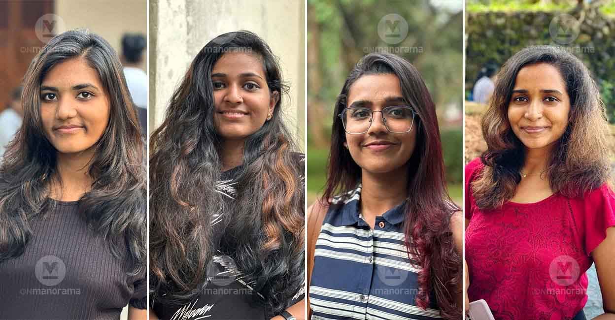 cms-2 (From L) Nidhi S Nair, Axa Maria Roby, Shimily Mathew and Maria Susan Roy. Photo: Abbiel Eldho Ittoop/CMS College