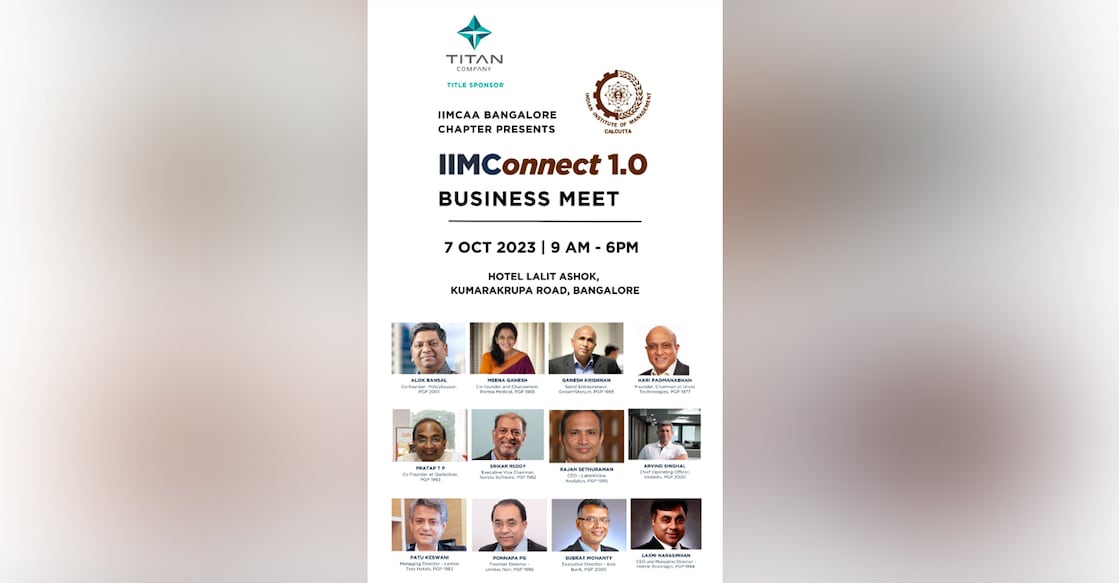 iim-calcutta-meet-main This was the first event of its kind in the IIMCAA community. Photo: Special Arrangement