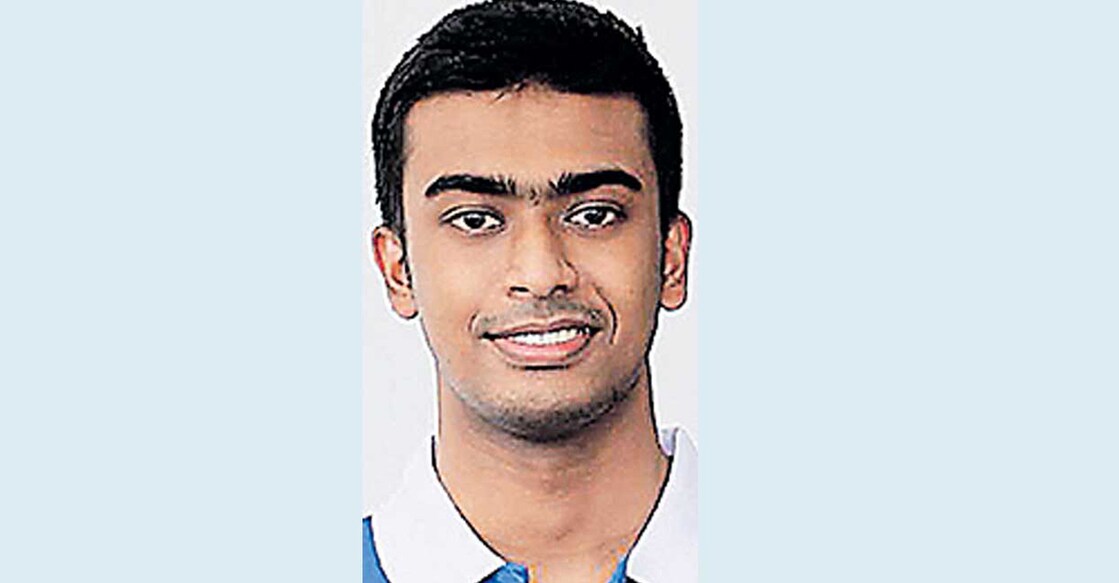 Ashik Stenny is also a winner of Mathematics and Chemistry Olympiads. Photo: Manorama