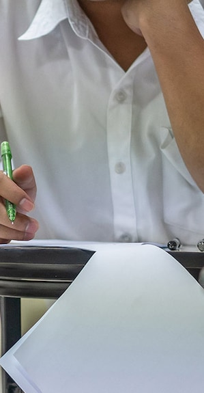 exam-students-main Representational Image. Photo: iStock/ Chinnapong