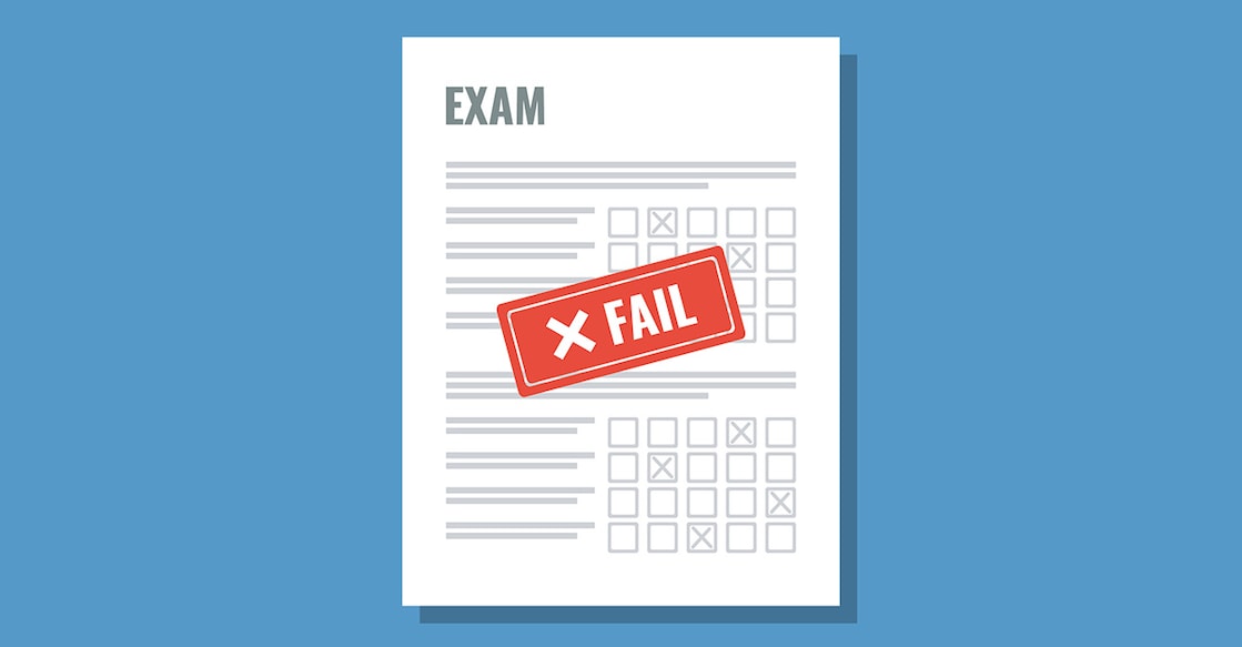 exam-fail-main Representational Image. Photo: iStock/ masterSergeant